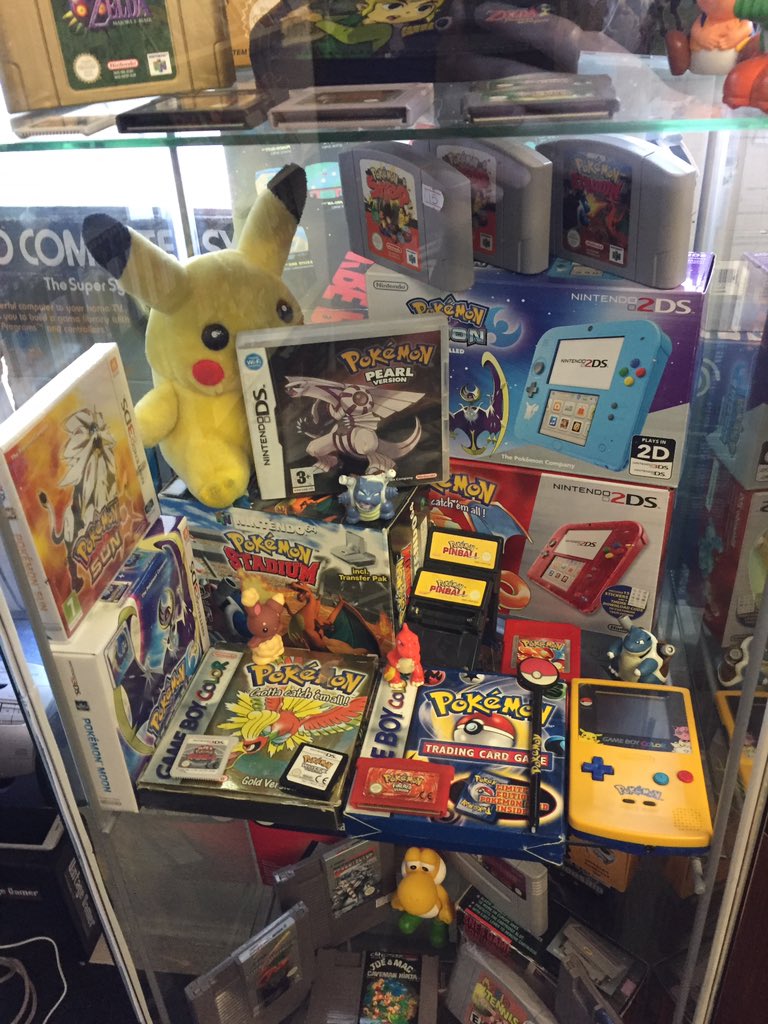 Some sexy Pokemon goodies in atm peeps 😜😜😜 #Pokemon #retrogames #Retrogaming #nintendo #pikachu #3ds #2ds