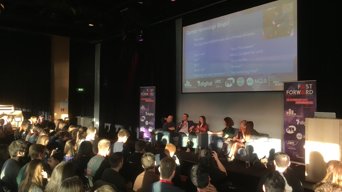 ffwdgroup's tweet photo. It's time. The final panel for #FFWD2017, and we're continuing the game started by @wizzouk at #FFWD2016... with a twist ππ»π https://t.co/khis38fKRf