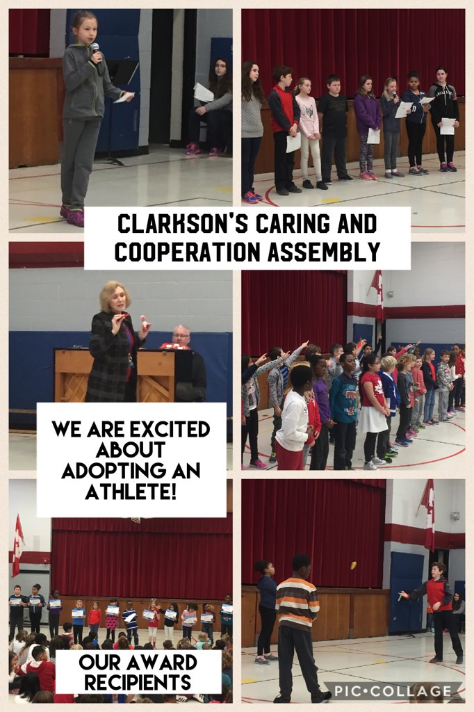 clarksonISSP's tweet photo. Clarkson's caring and cooperation assembly 

#wecareatclarkson  https://t.co/imLYusVzt3 https://t.co/JSxqlMqJ1z