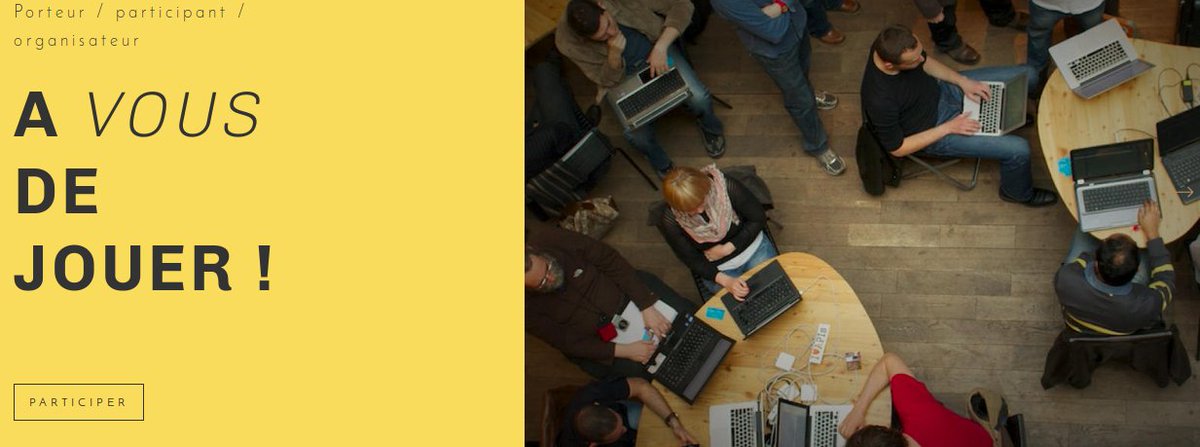 DemocracyOS_FR's tweet photo. 🚀Accélérez des projets citoyens ouverts &amp; collaboratifs les 4&amp;5 mars au @SquareParis! 🚀#avousdejouer- Inscriptions : https://t.co/9o1qb7b91Z https://t.co/f6zNoNCoFa