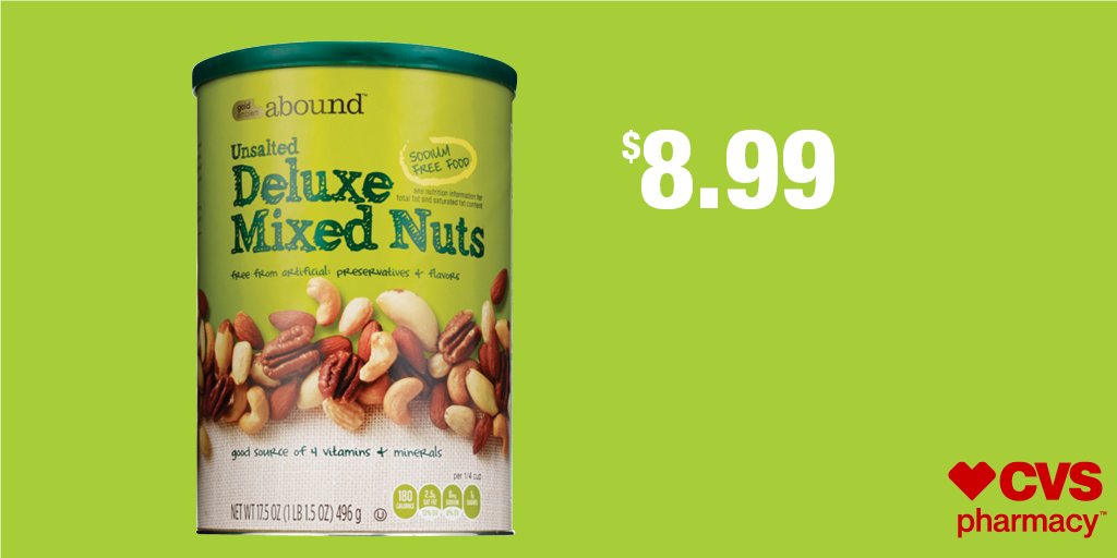 cvspharmacy's tweet photo. Save this week on #ValueSize Gold Emblem nuts! https://t.co/RcKWeBJm0g https://t.co/ue1tYL75ZP