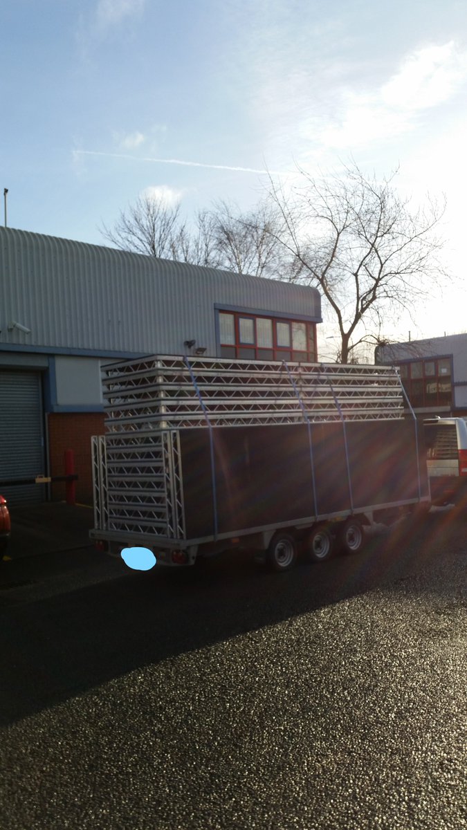 Loaded up for Manchester Central Convention Complex 👍🏻