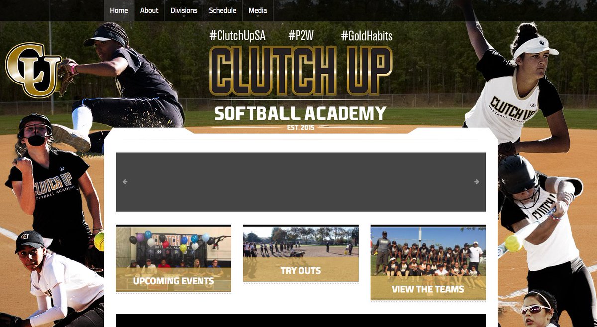 Proud to announce that ClutchUp Softball Academy is now powered by <a href="/SportsEngine/">SportsEngine Play</a> clutchupsa.com
