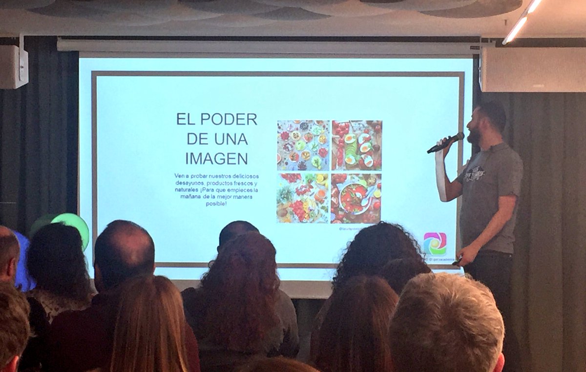 majogarciadoce's tweet image. 🔝📱#ElpoderDeUnaImagen y el #PoderDeLaImagen dos de mis lemas favoritos. Ahora con @pablodmartin #XPeriencePalma
