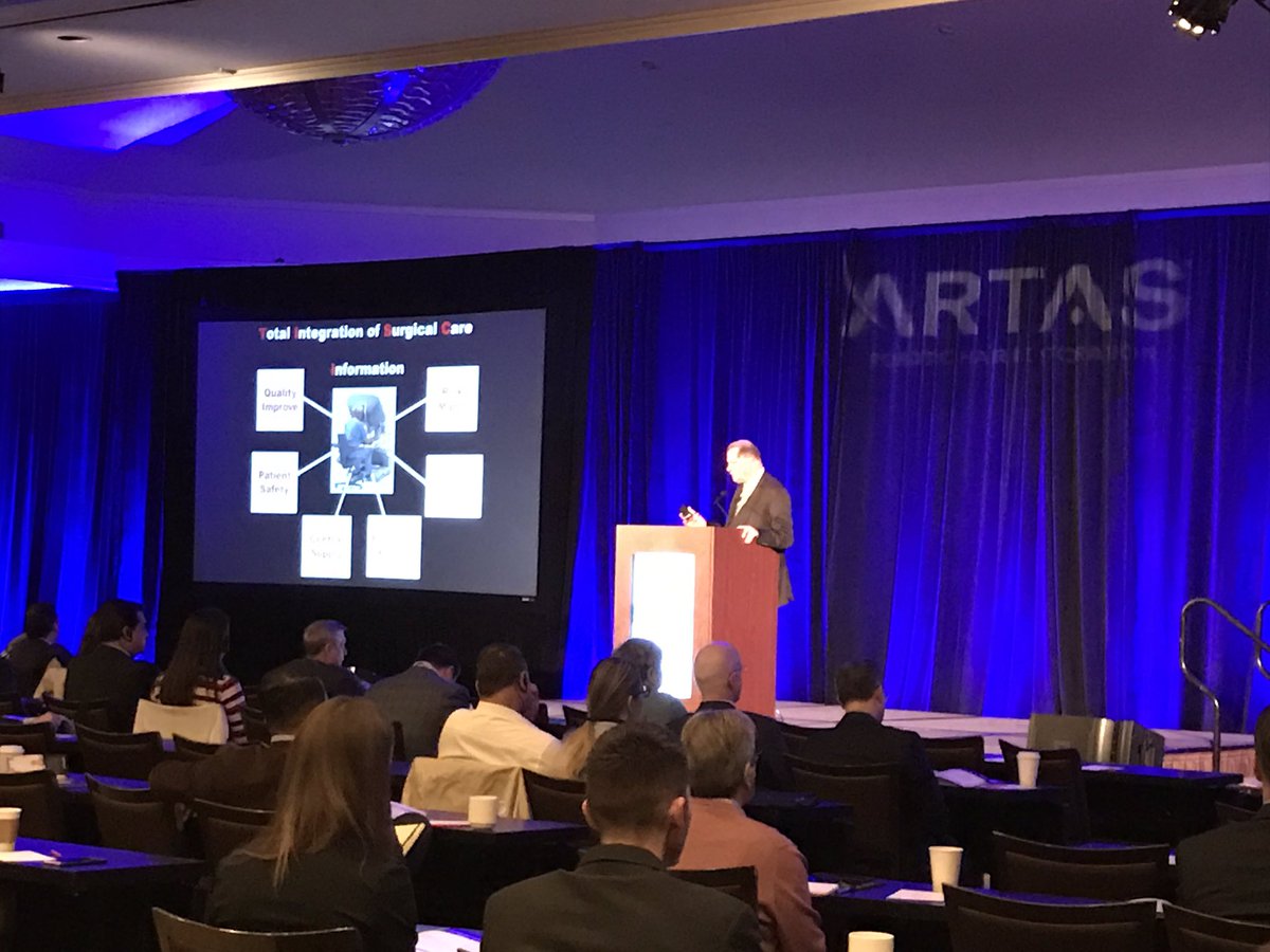 OmarMKhateeb's tweet photo. The @ARTASHair KeyNote speaker Dr Satava. One of the #surgeons pioneers in #surgicalrobotics #robotics #surgery #hairrrestoration #ARTASHair https://t.co/00MSoqpfDS