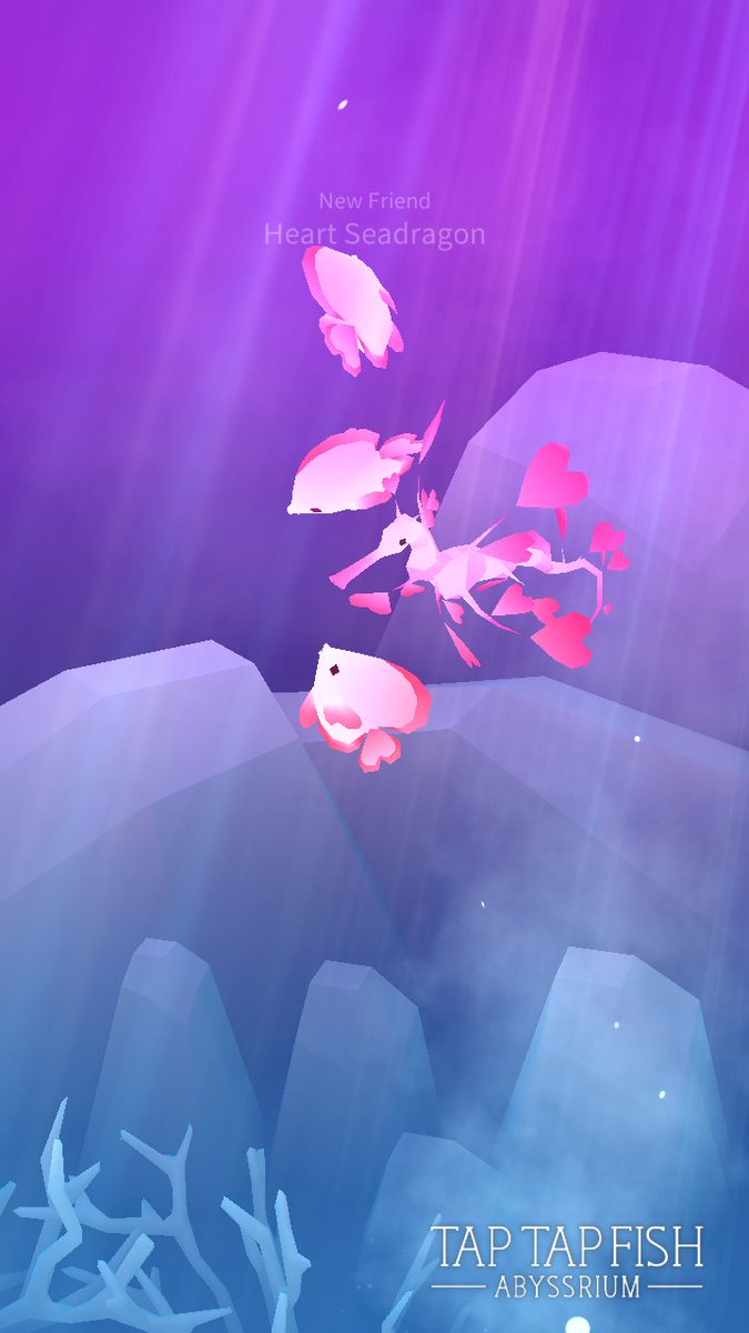 titeijohnny's tweet photo. My Heart Seadragon:) 
#taptapfish
Download: https://t.co/lWPGDQU68U https://t.co/S011gwwxdt
