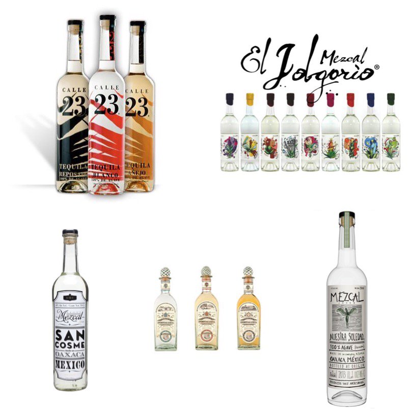 @VintageSpiritsGarage @NuestraSoledad <a href="/MezcalSanCosme/">Mezcal San Cosme</a> <a href="/MezcalJolgorio/">Mezcal El Jolgorio</a> #Calle23 #TequilaDrinkers  et <a href="/drinkfortaleza/">Tequila Fortaleza</a> au salon @AutourdelAgave