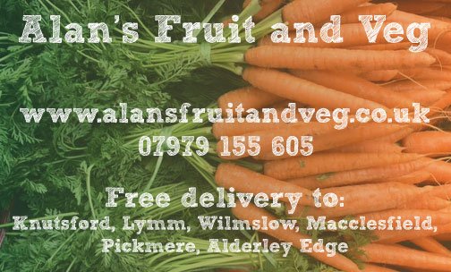 Save time at the supermarket and get fresh local fruit &amp; veg delivered to your door. #Veg #Fruit #Delivery #Local alansfruitandveg.co.uk
