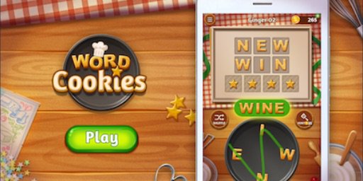 CarolePerry's tweet image. Crisp and tasty word cookies! Let’s find words to be the best chef! #wordcookies onelink.to/wordcookies