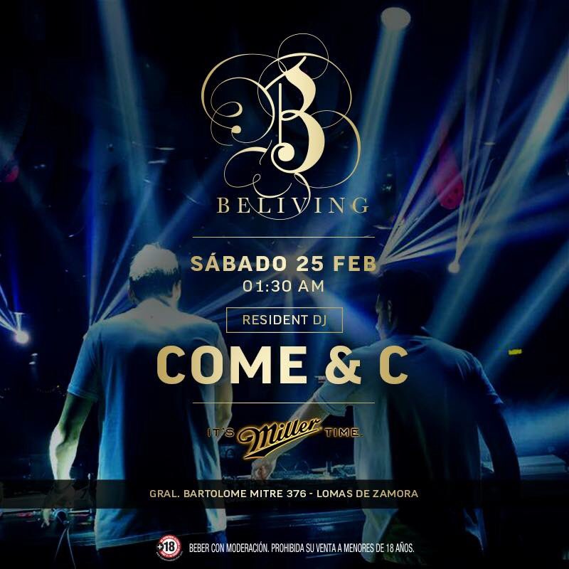 Mañana vamos a festejar el carnaval al estilo de <a href="/MGD_Argentina/">Miller Genuine Draft</a> 🎭🍻 los esperamos en <a href="/BELIVINGbar/">Beliving</a>