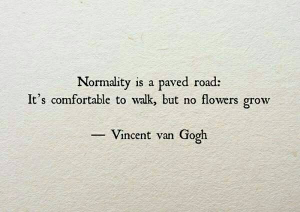 introvertology's tweet photo. Normality is a paved road... #FridayFeeling https://t.co/MIJHXJVRiZ