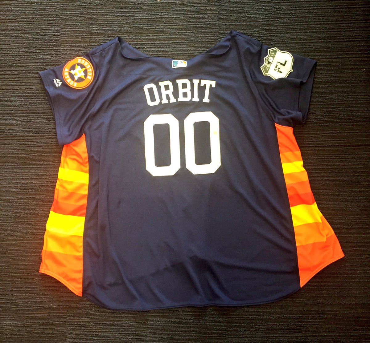 Houston Astros Orbit on X: Shout out to @MajesticOnField for