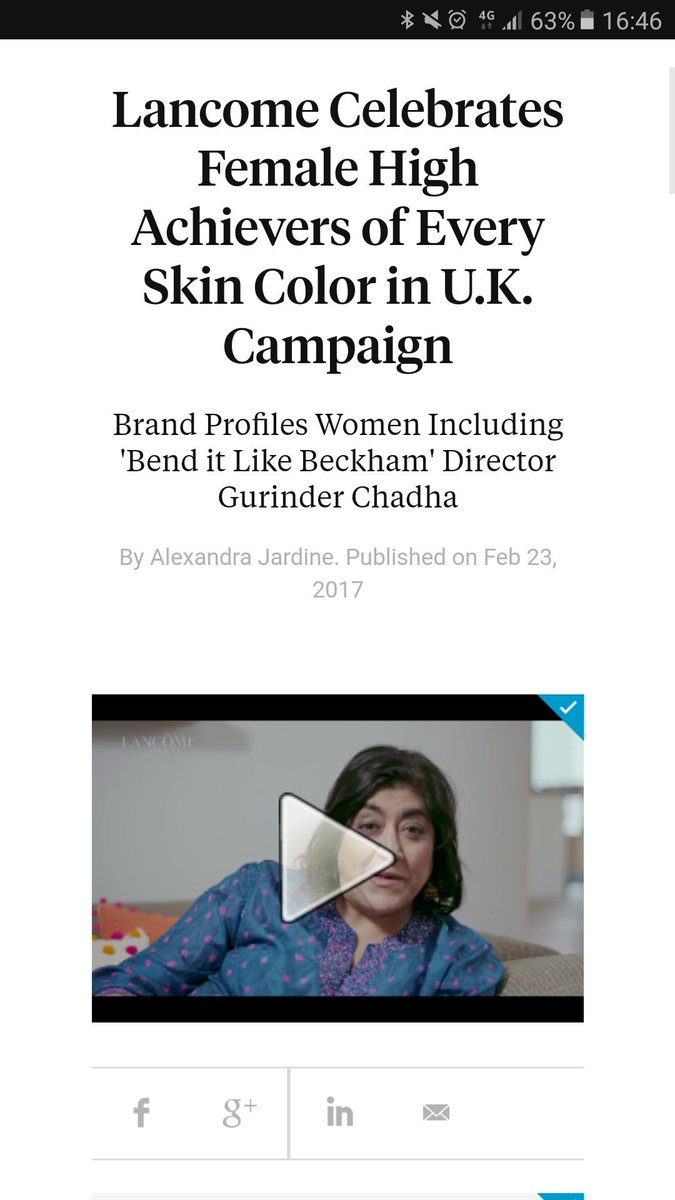 joanne_sui's tweet photo. Made it into @creativitymag https://t.co/XDcNwNno5i with @LancomeUK @LauraKenny31 @GurinderC @OtiMabuse #ultrawear #myshademypower https://t.co/r6jsNYyzQv
