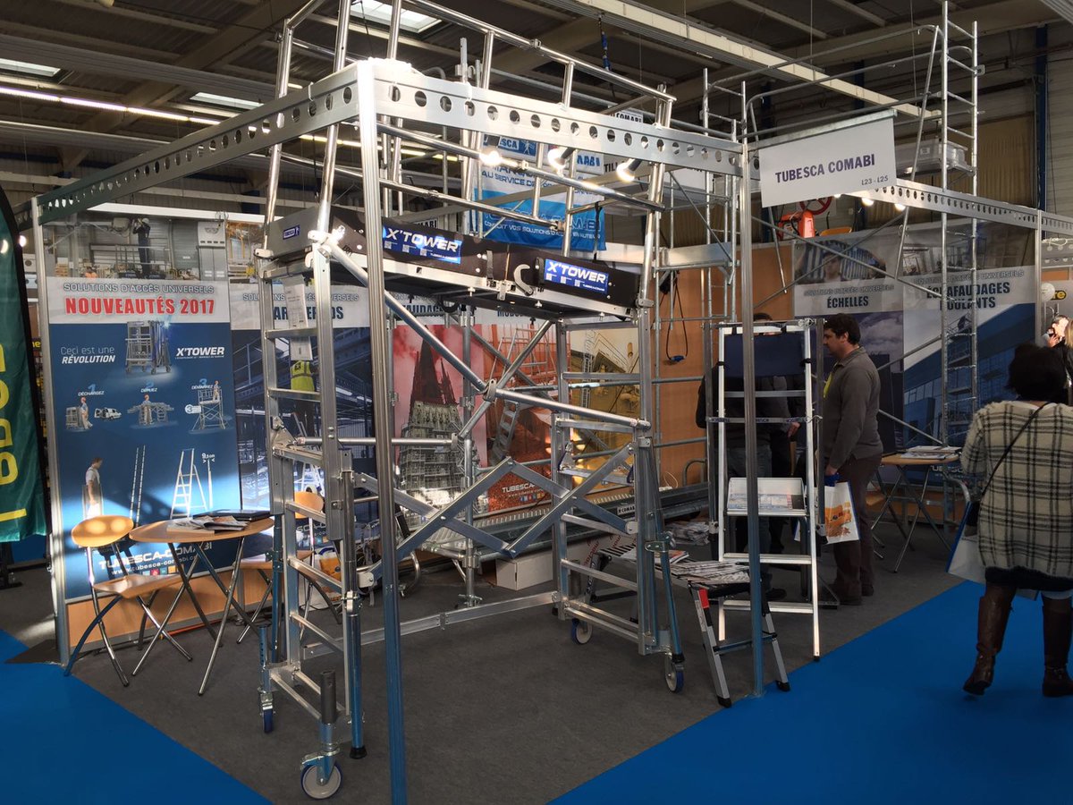 Tubesca_Comabi's tweet photo. Relooking de début d'année pour nos stands ! À découvrir très vite sur nos événéments 😉 #staytuned #hauteur #Tubesca #Comabi https://t.co/bssL8vw5AN