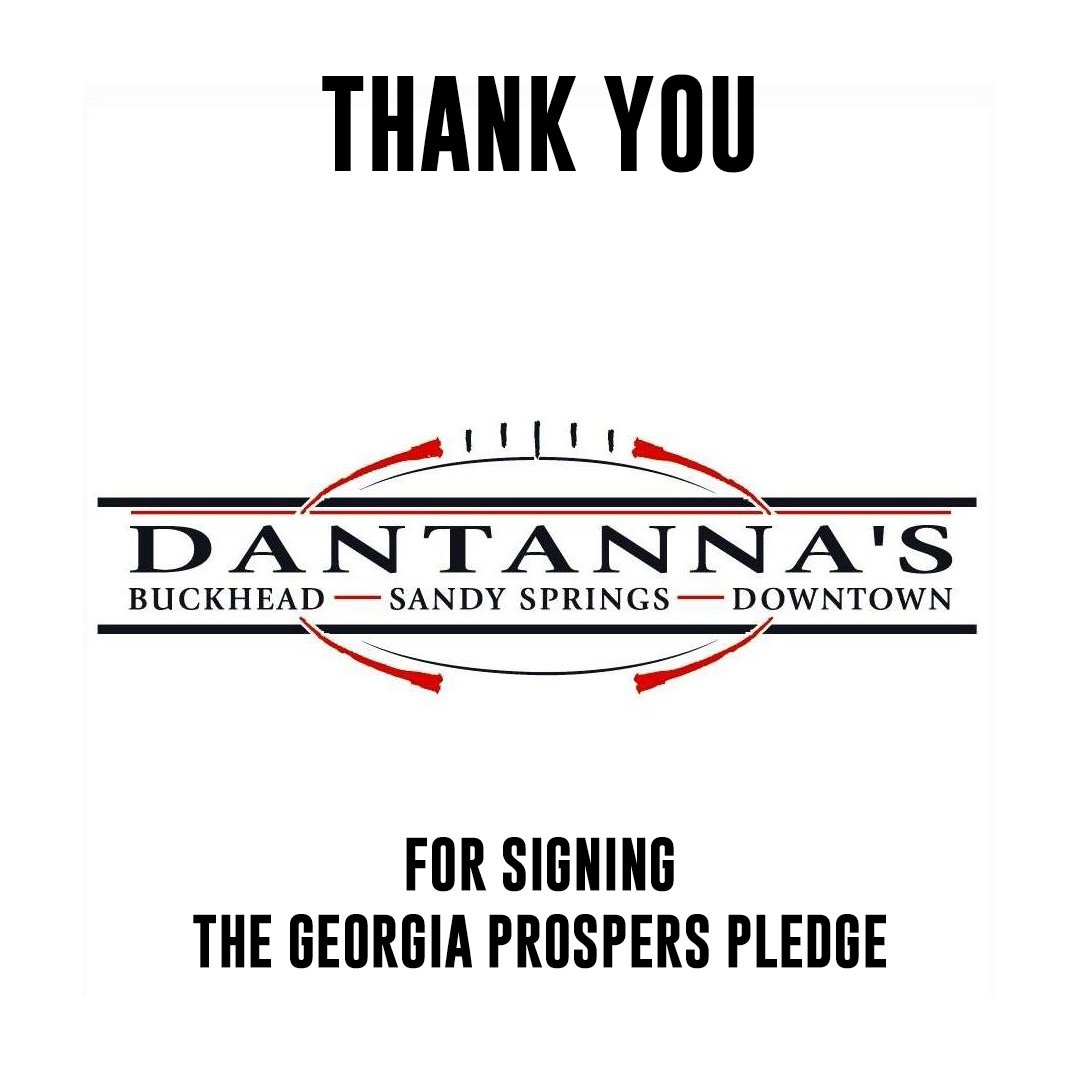 GAprospers's tweet photo. Thank you, @Dantannas, for signing the Georgia Prospers Pledge to keep our state open for business to everyone. https://t.co/acXYIM147m