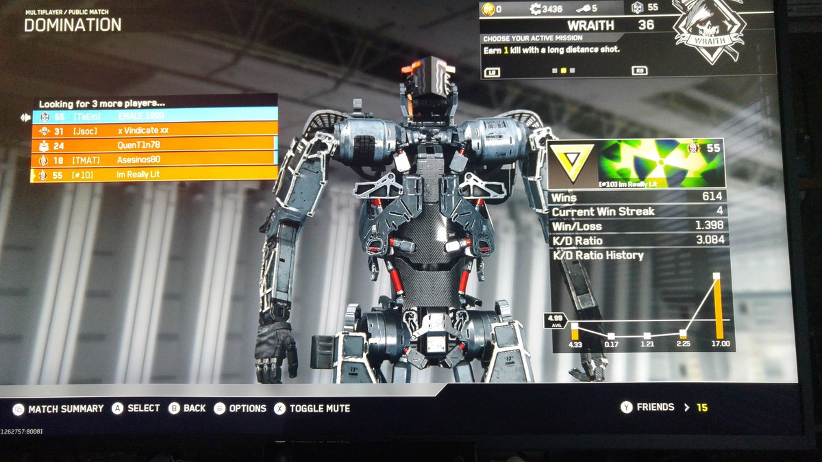Emale1999's tweet photo. Scared? Nope.. #TeamEmmmmsie #SupportSmallStreamers #CallOfDuty #InfiniteWarfare #DeadNapped #samaniatic #KankyCeez #DEXB0T #LdyLoneWanderer https://t.co/PidouxYqQ3
