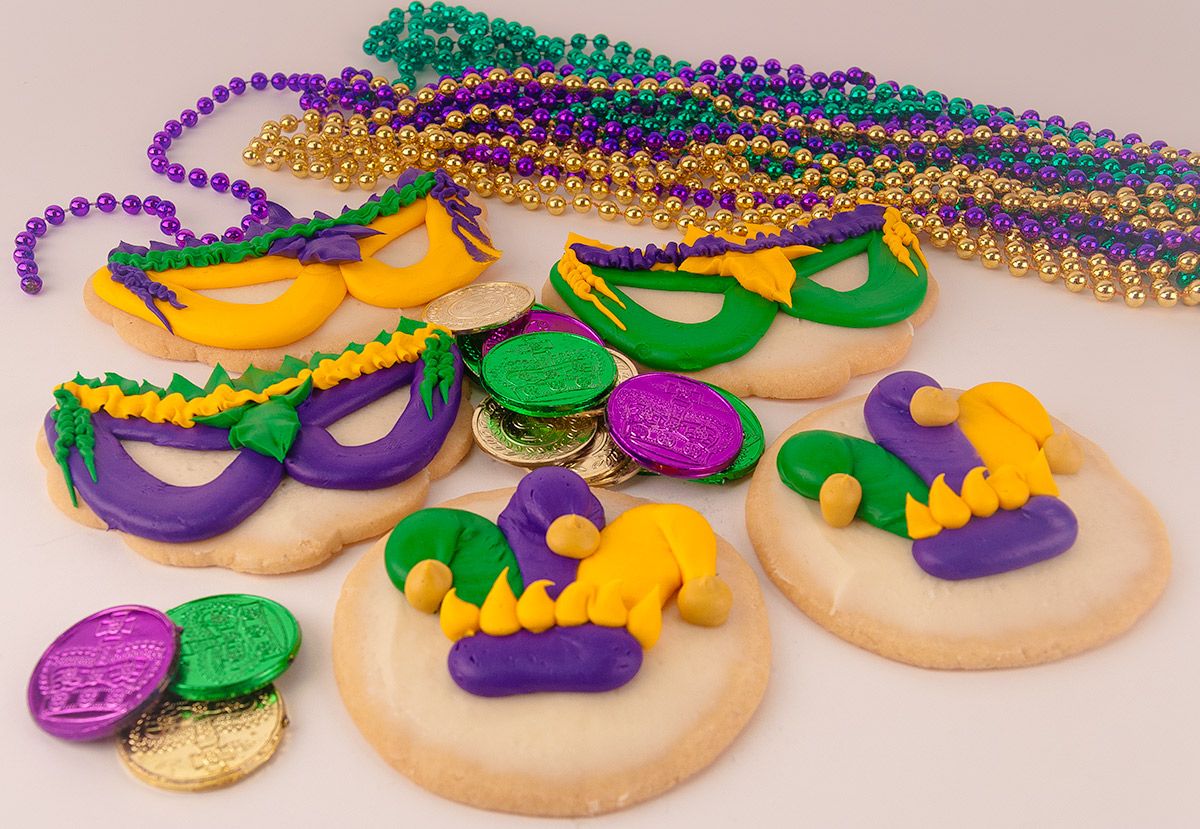 merrittsbakery's tweet photo. Our Mardi Gras Iced Cookies are always a fun surprise for your party or get-together!
#mardigras #fatuesday #cookies https://t.co/w3UMmv8vM0