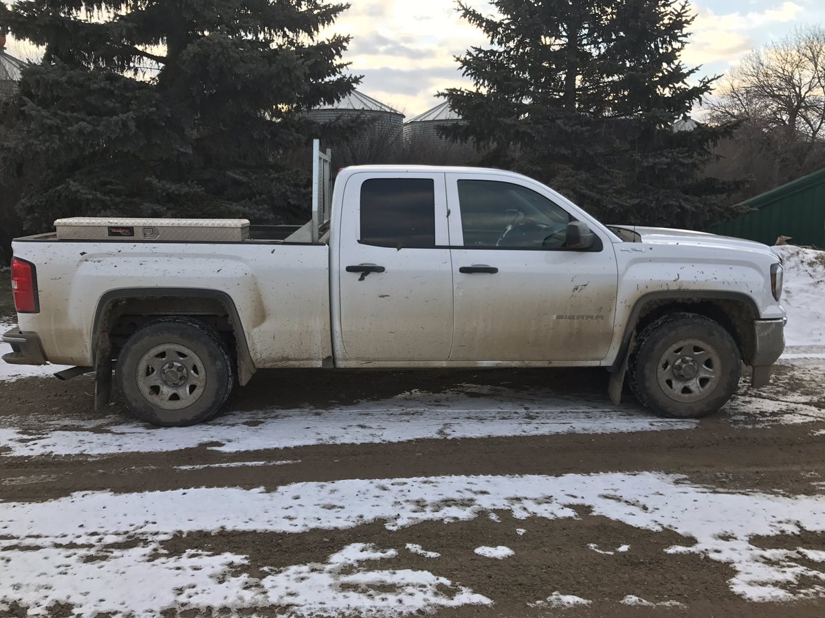Stolen farm truck. Last night from Grassy Lake. Lic# 09N-971