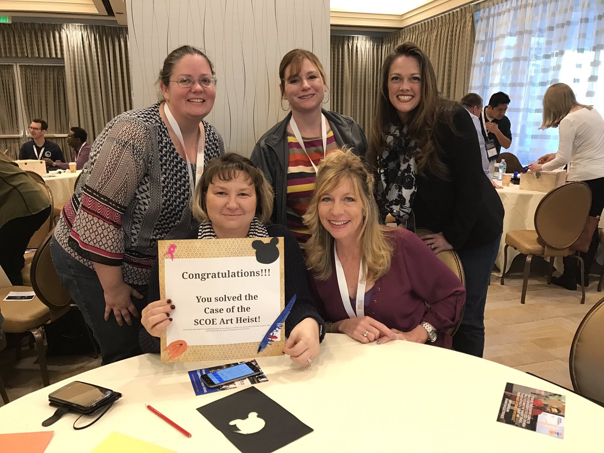 mombrawleygirls's tweet image. #scoe21C #CISC2017 We solved the case!