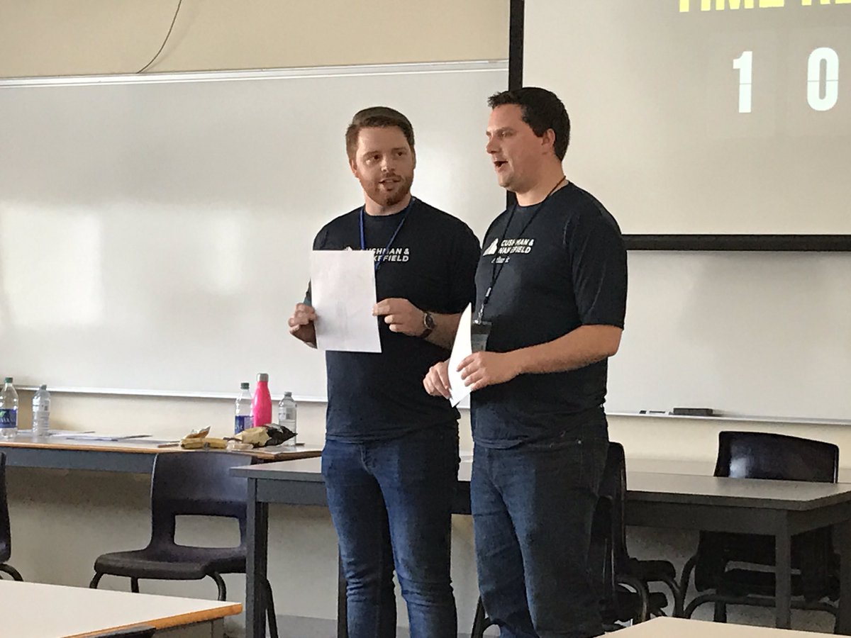 CWAtlantic's tweet photo. @DiscoveryCntr #brainwar team @CWAtlantic presenting the Snapple Snork   @JamesCollinsNS @Adam_MaGee https://t.co/wUKPW8TIkM