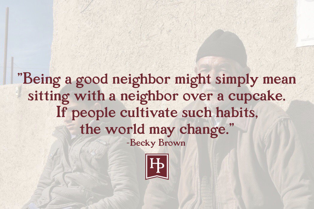 HumanePursuits's tweet photo. In case you missed it, here's a wonderful piece by Becky Brown on how to show neighborly love. #HPcommune https://t.co/7JIe6gblhr https://t.co/RWDS17Fue5