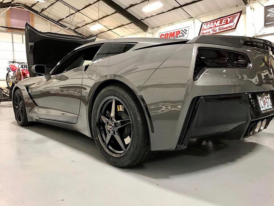RaceStarWheels's tweet photo. BEAST MODE .. Driven by Matt Vitti! Installed by the crew at #HouseofBoost!

#RaceStarWheels #Chevrolet #Corvette #… https://t.co/bdV32EgN9F