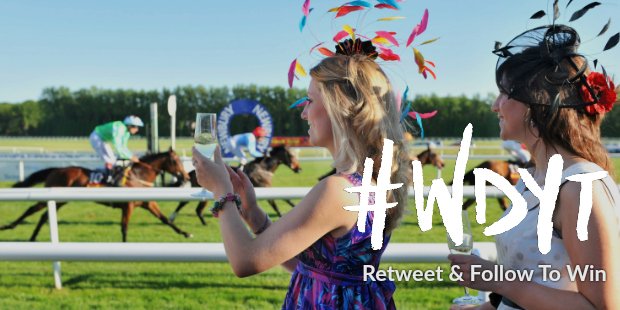 Cheltenham_WDYT's tweet photo. WIN tickets for 2 to Ladies Day @CheltenhamRaces...#WDYT? 🏇👒🍾
#Retweet &amp; #Follow @HeyWDYT &amp; @Cheltenham_WDYT to WIN! 
ENDS 03.03 #GIVEAWAY https://t.co/rflCmBukq1