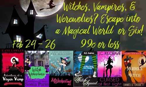 Get your #paranormal #cozymystery fix. Witchy, vampy deals, both free &amp; 99c!  bit.ly/2mthV1R