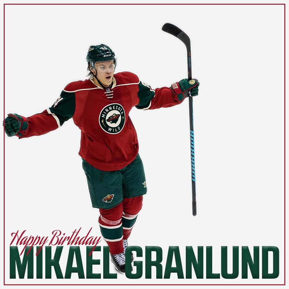 Hyvää syntymäpäivää! Help us wish a Happy Birthday to Mikael Granlund in Finnish, English or BOTH! + + + ! 