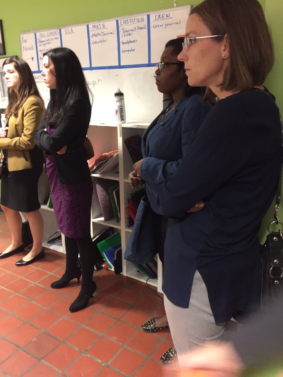 NCPrinFellows's tweet photo. PF Class 22 - Awesome school visit to Exploris Middle School. Thank you Summer, Amanda, and Tom for you time! @ExplorisSchool https://t.co/aAKe3Qk0VP