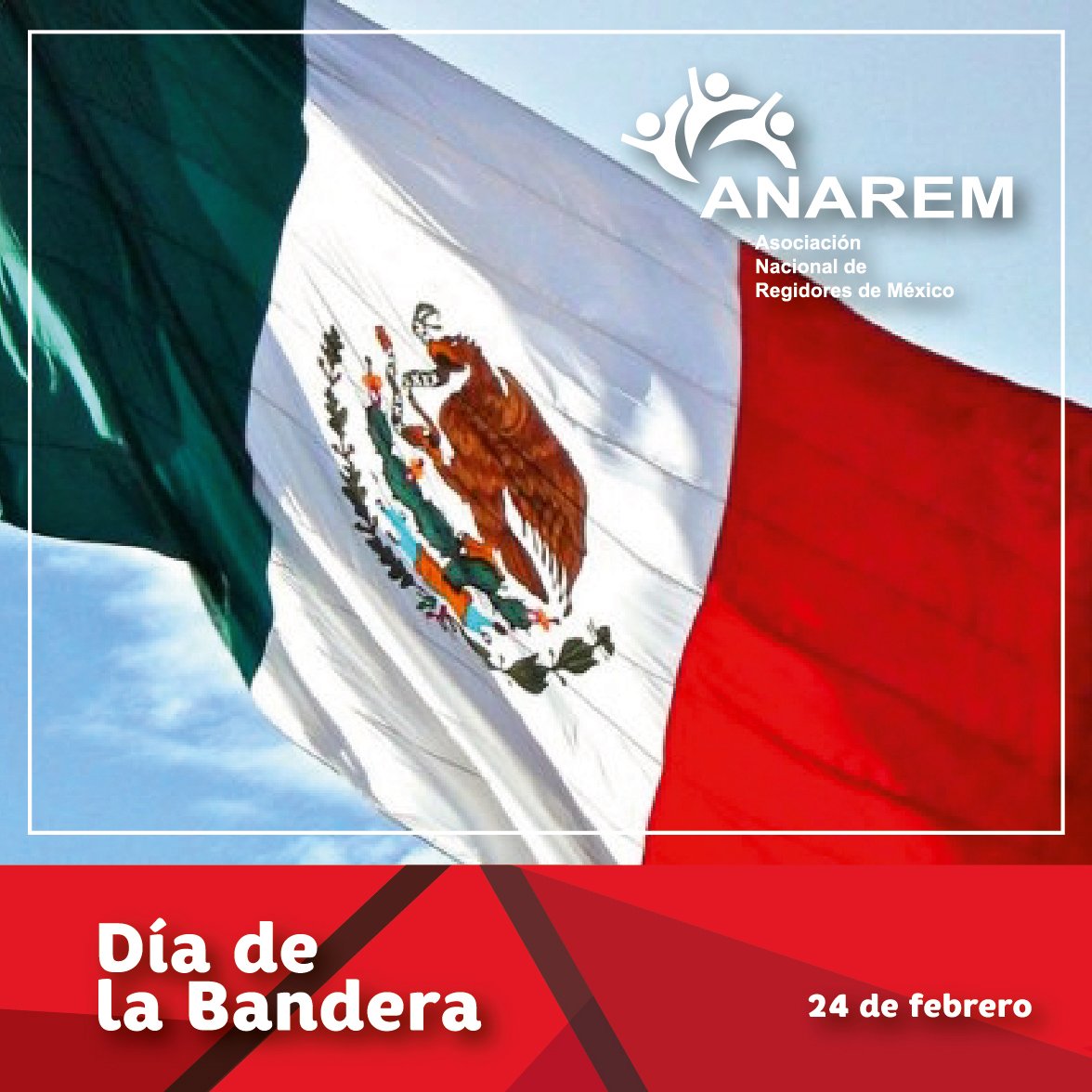 Hoy se conmemora el legado de nuestros héroes. ¡El orgullo que nos une como mexicanos! #DíaDeLaBandera! 🇲🇽