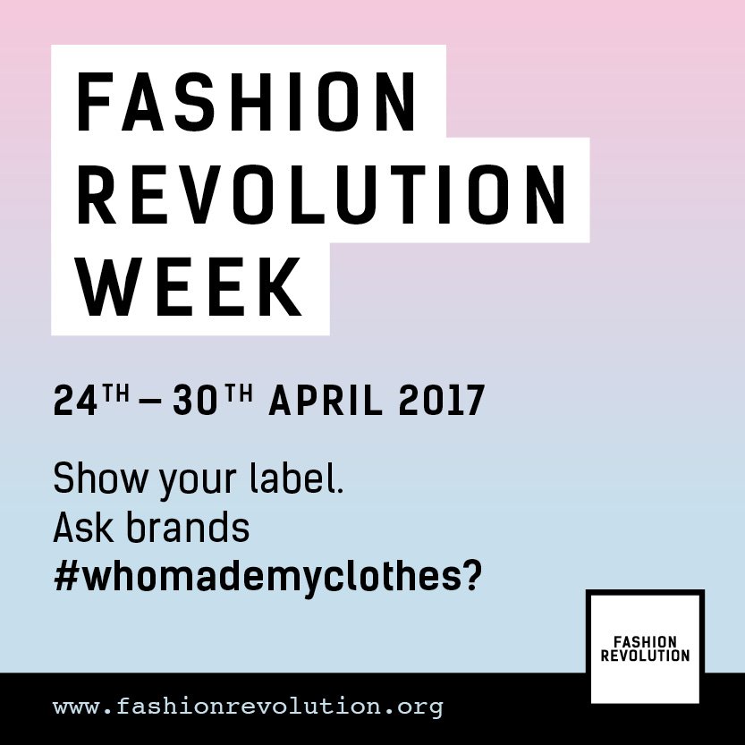 2 months to go until Fashion Revolution Week 24-30th April 2017! Be part of it... ow.ly/Qg39309kvGs #FashionRevolution