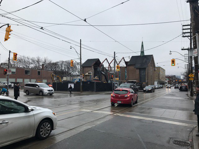 HarhayDev's tweet photo. Demo is almost done. Can't wait for it to be as sunny and welcoming as the renderings #875queeneast #harhaydevelopments #leslieville https://t.co/8GWKqtVY9w