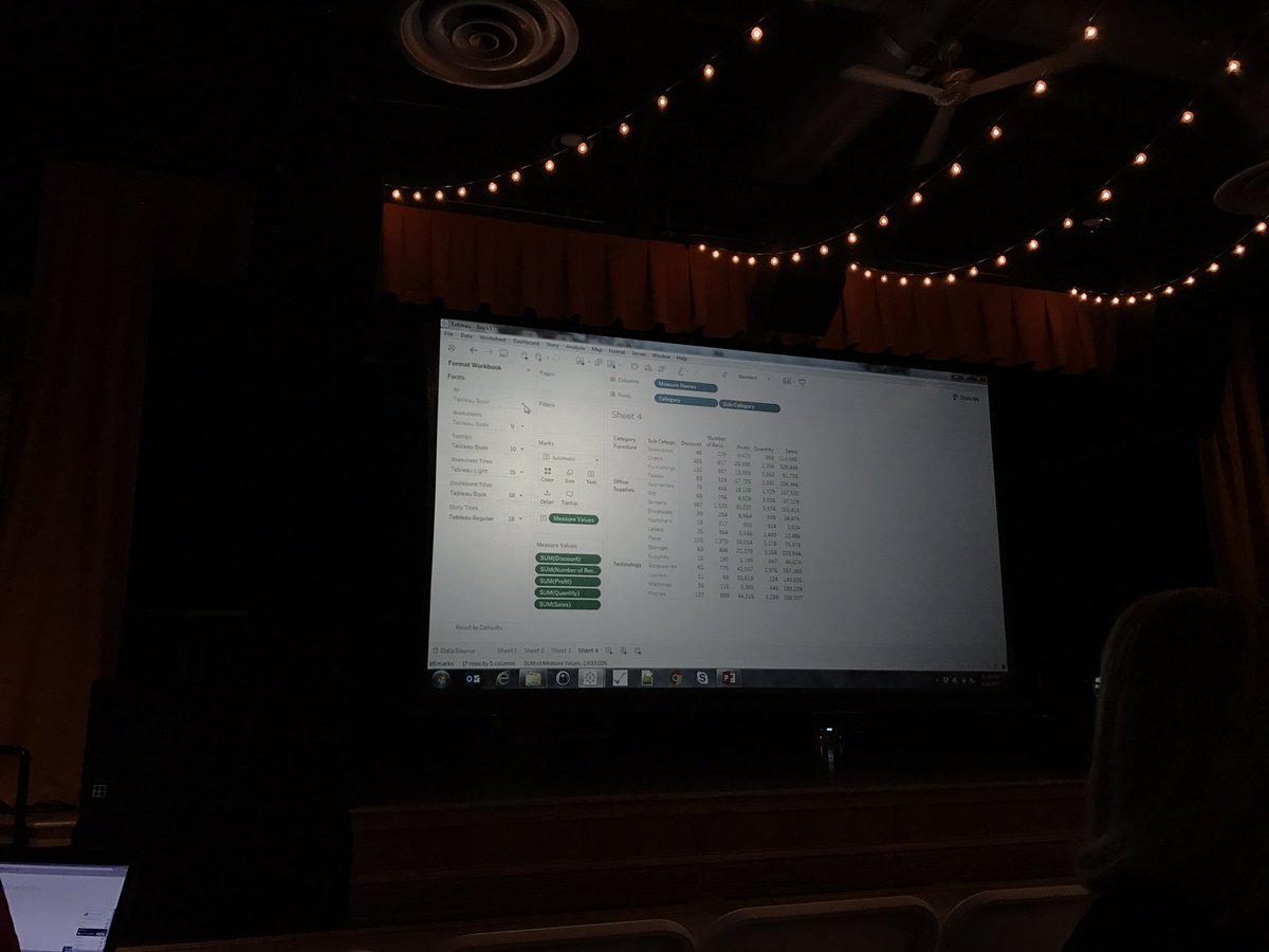 ram_ravikumar's tweet photo. Tableau tricks! #wmtug https://t.co/HiGNXiJz1Z