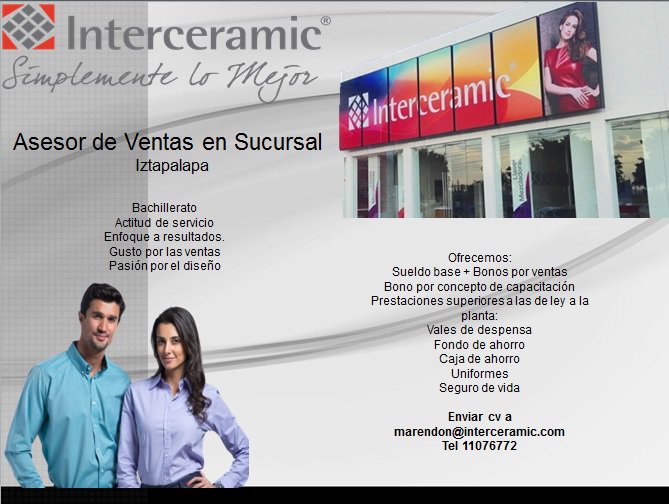 InterceramicRH's tweet photo. #Vacantes
#Iztapalapa https://t.co/U4UnKFzl43