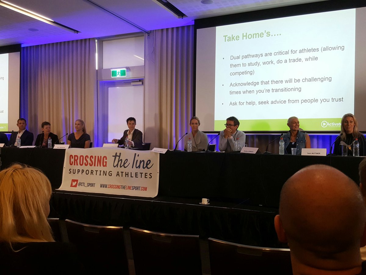 TFW_Group's tweet photo. @gmumm1 about to start on the Athlete Transition panel at the #CTLSummit #CTLSS @CTL_sport. Amazing keynote by Liz Brett! https://t.co/zTQ5VwljA4