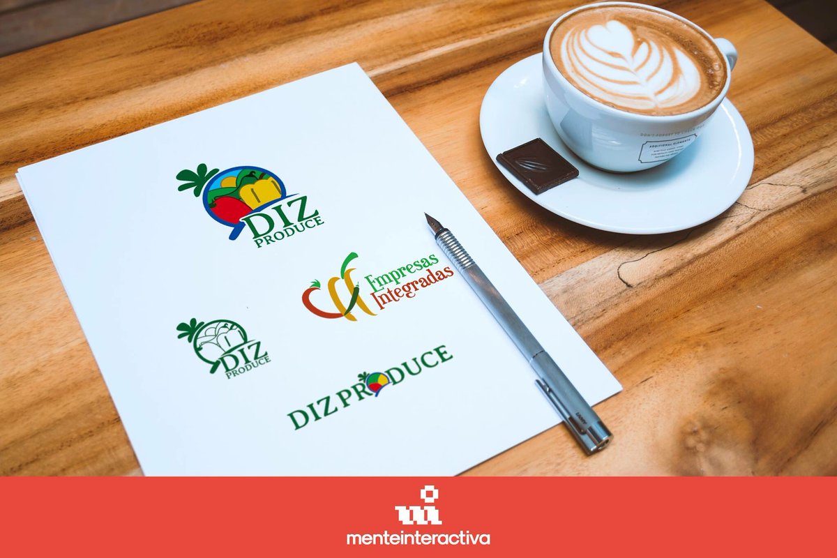 menteint's tweet photo. Les compartimos parte de la identidad que desarrollamos para DIZ PRODUCE, empresa comercializadora de hortalizas en México. #branding https://t.co/bBaiOzrwG6