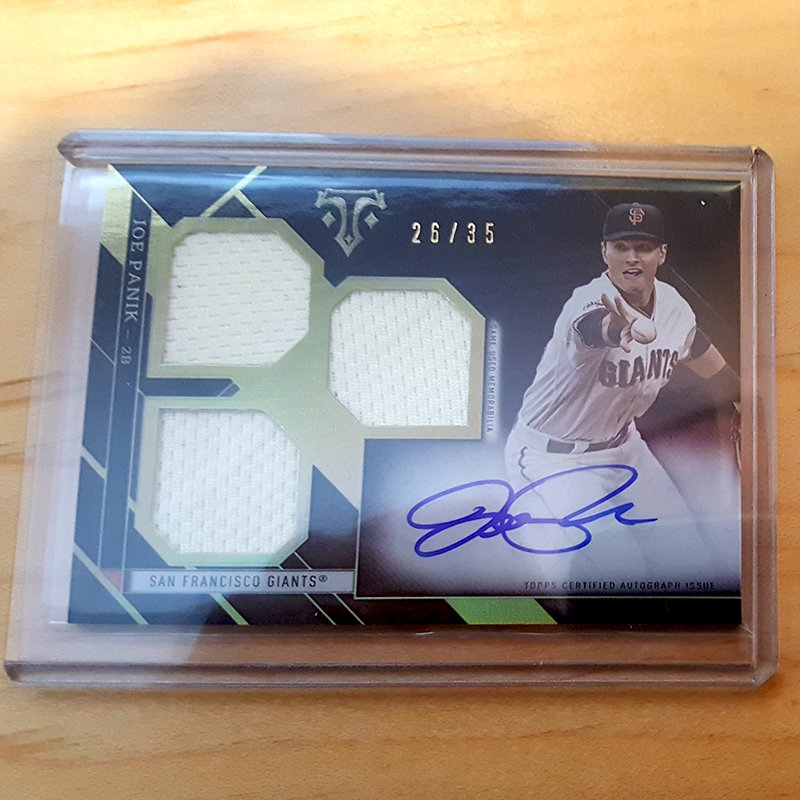 MLB's tweet photo. .@MLBNetwork’s #30Clubs30Days has rolled into @SFGiants camp …

So step right up and RT for a chance to win a @JoePanik card from @Topps. https://t.co/oXHYJf9MaE