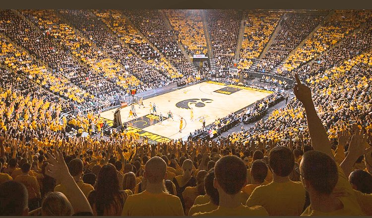 IowaChill's tweet photo. Considering both venue's atmospheres during their prime, which one takes the 🎂? 

RT- Hilton Coliseum 

or

Fav- Carver Hawkeye https://t.co/TyaBAGKLMI