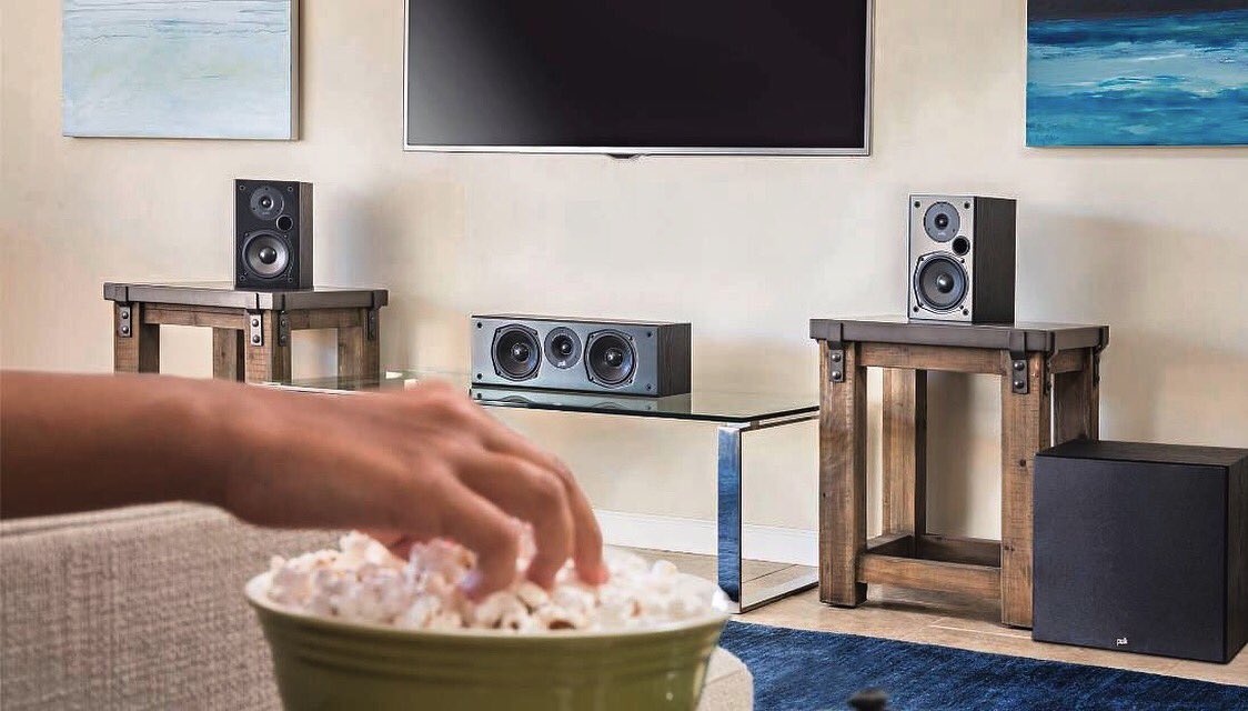 polkaudio's tweet photo. Who's ready for @TheAcademy awards this Sunday? We're ready to experience it with T Series 🔊 #hometheater #soundgoals https://t.co/c5VgSRUSpL