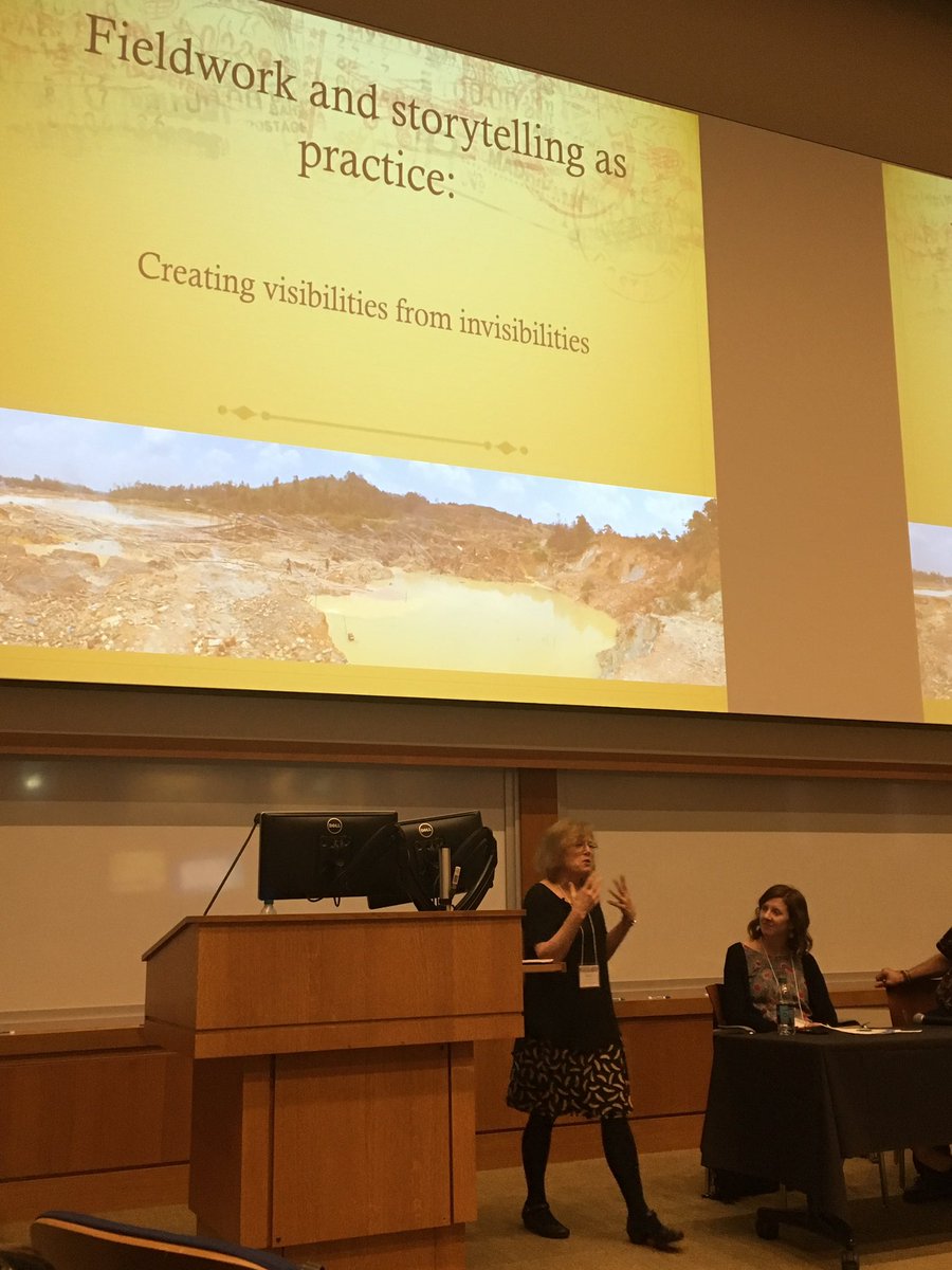 roberts_sue's tweet photo. Nancy Peluso on the joy of field research #DOPE7 https://t.co/vB7o2Kt9SS