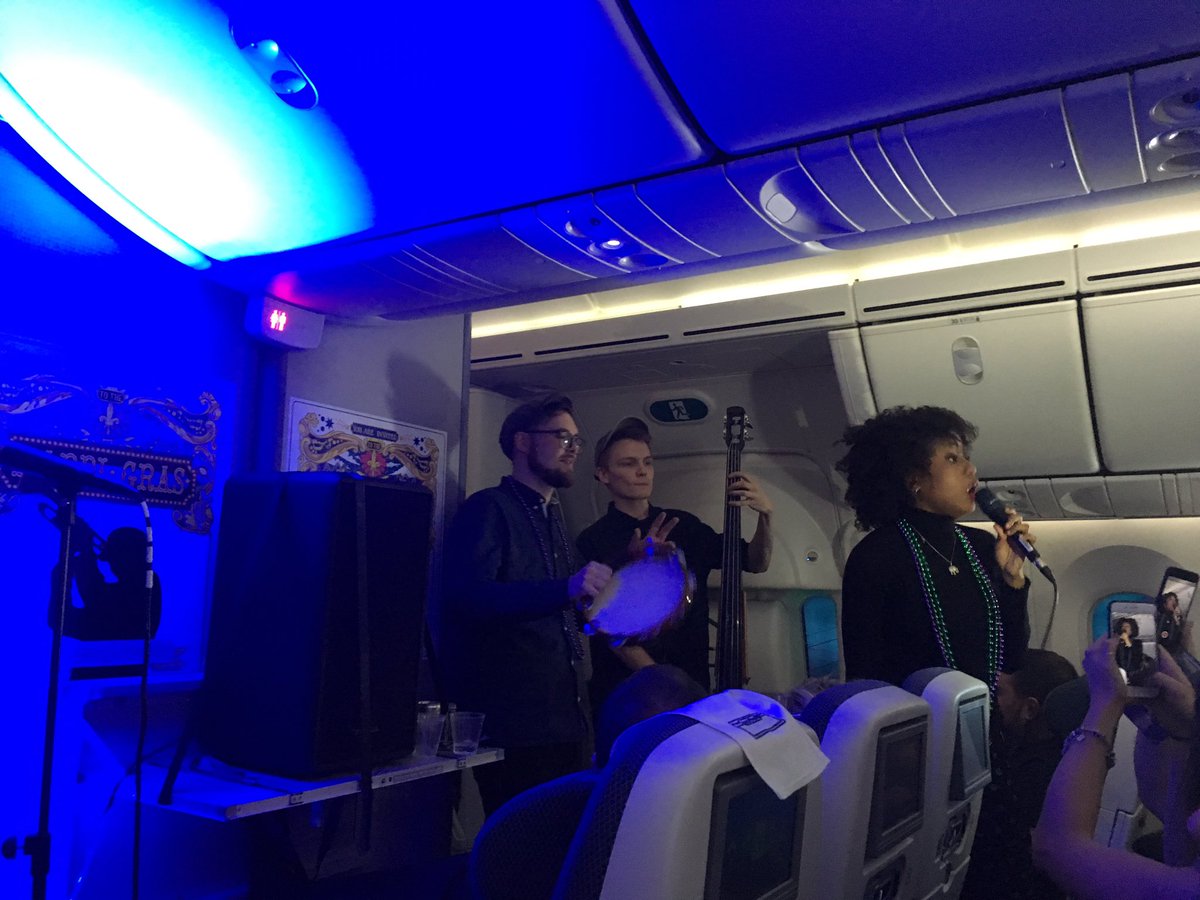 ReecePro's tweet photo. @Sennheiser_UK today our LSP500's at 40000ft for a gig in the sky en route to New Orleans... https://t.co/bdFaL3c6cy