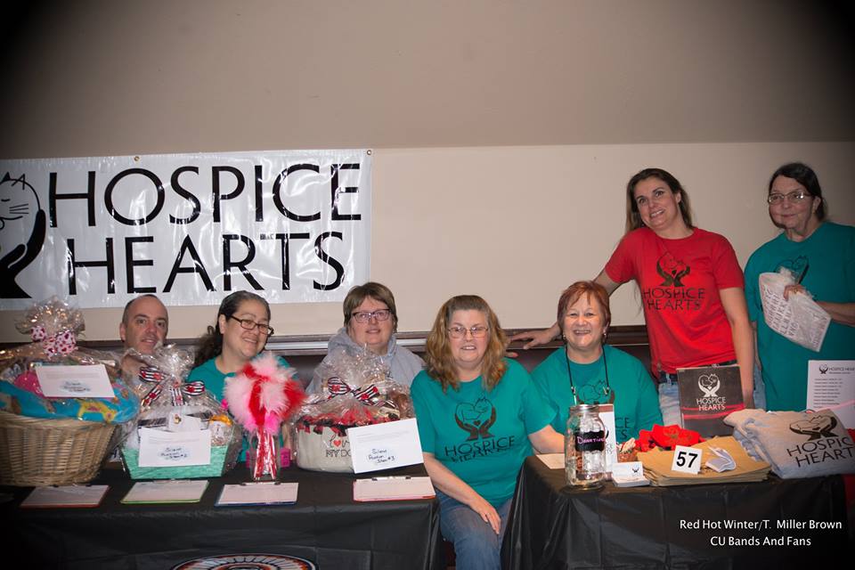 Hospice_Hearts's tweet photo. Another photo from #RedHotWinter @Jupiters2 #Champaign #IL 2/23/17 #Charity #VarietyShow #ThankYou 😊💜All our wonderful #volunteers 🏆 https://t.co/llUJ3jazHX