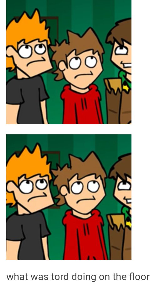 2EW_34's tweet image. Why was Tord on the floor