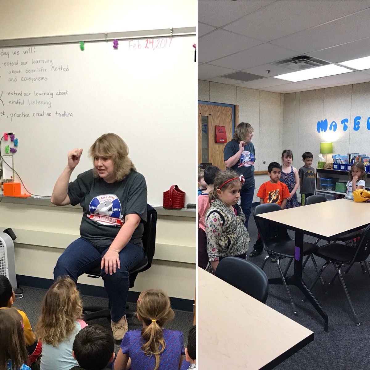 LAES_Bonilla's tweet photo. Today we learned about our Reticular Activating System with Mrs. Overton. We love learning about our brains. #weloveourbrains https://t.co/0UsUWZbAon