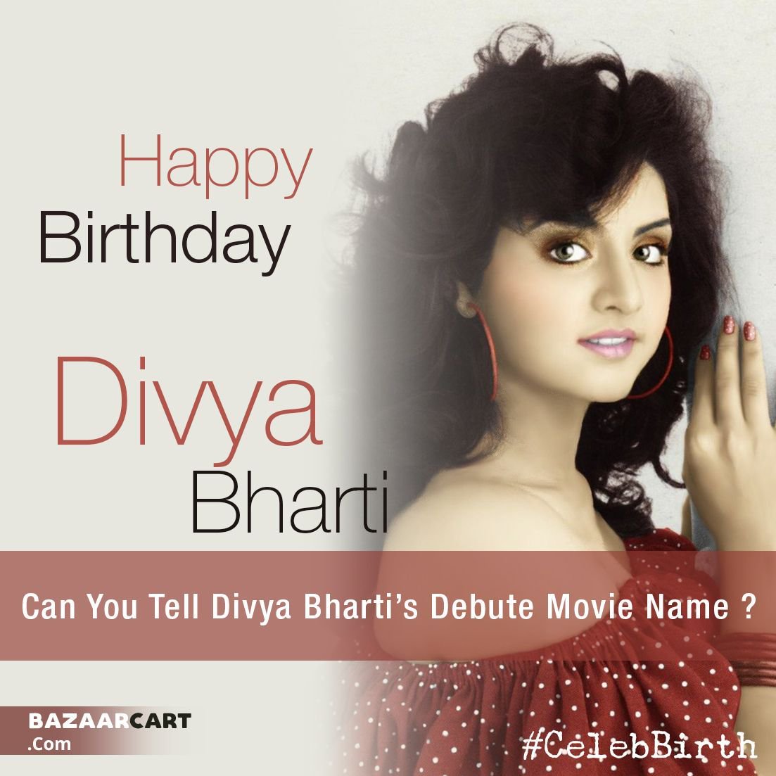 Happy Birthday Divya Bharti  