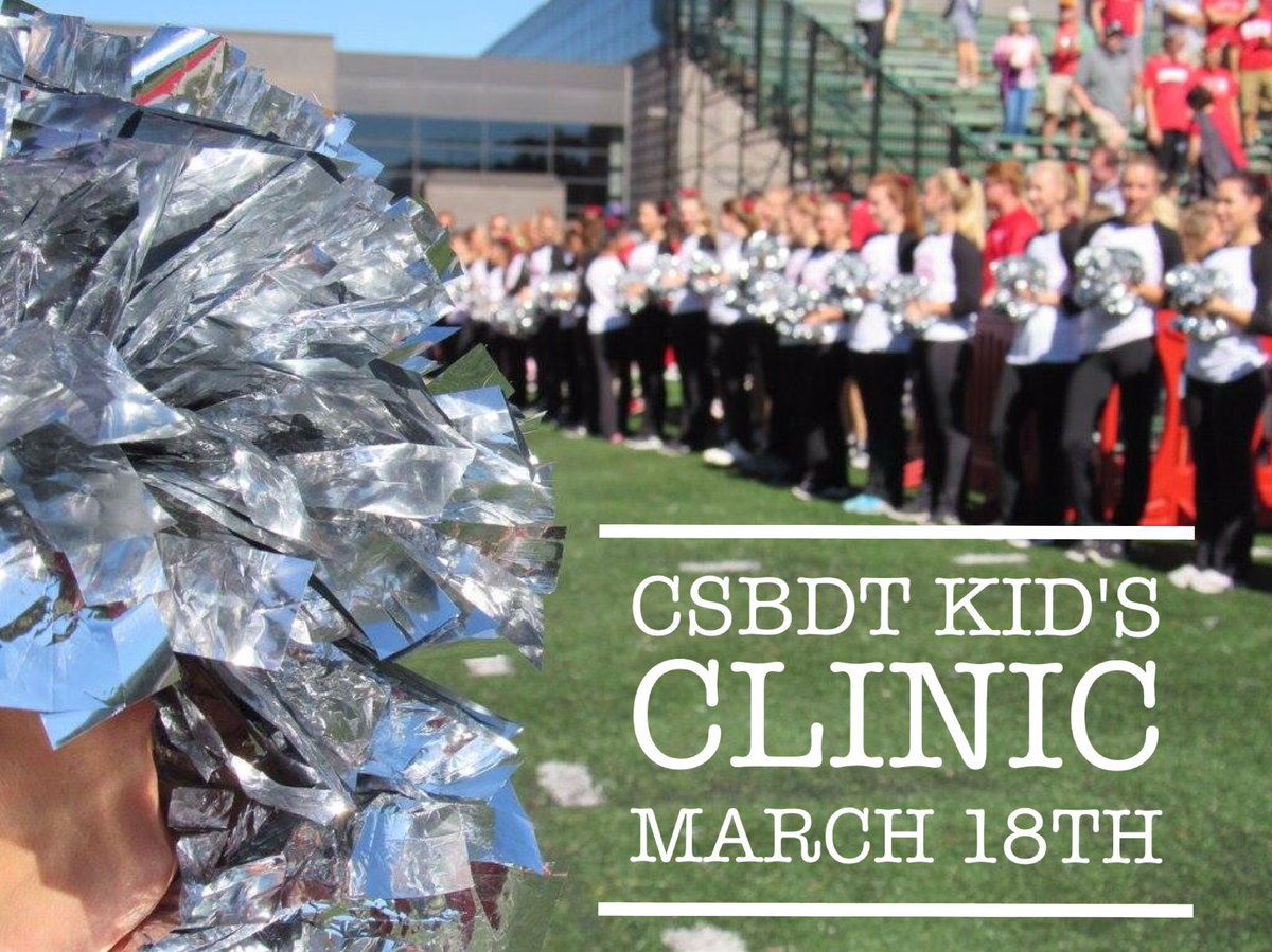 Come dance with us on March 18th! More info on our Facebook page! We'd love to see you there!  ❤Link: tinyurl.com/CSBDTregister