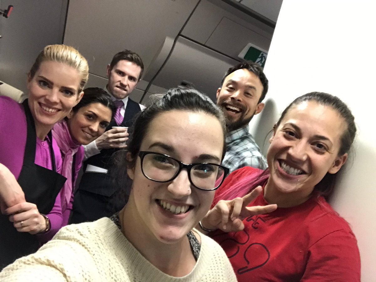 theflyawaygirl's tweet image. How To Survive an 8h Flight - make friends with the cabin crew 😂 thanks @wow_air for making our trip amazing! #flighttips @Skyscanner