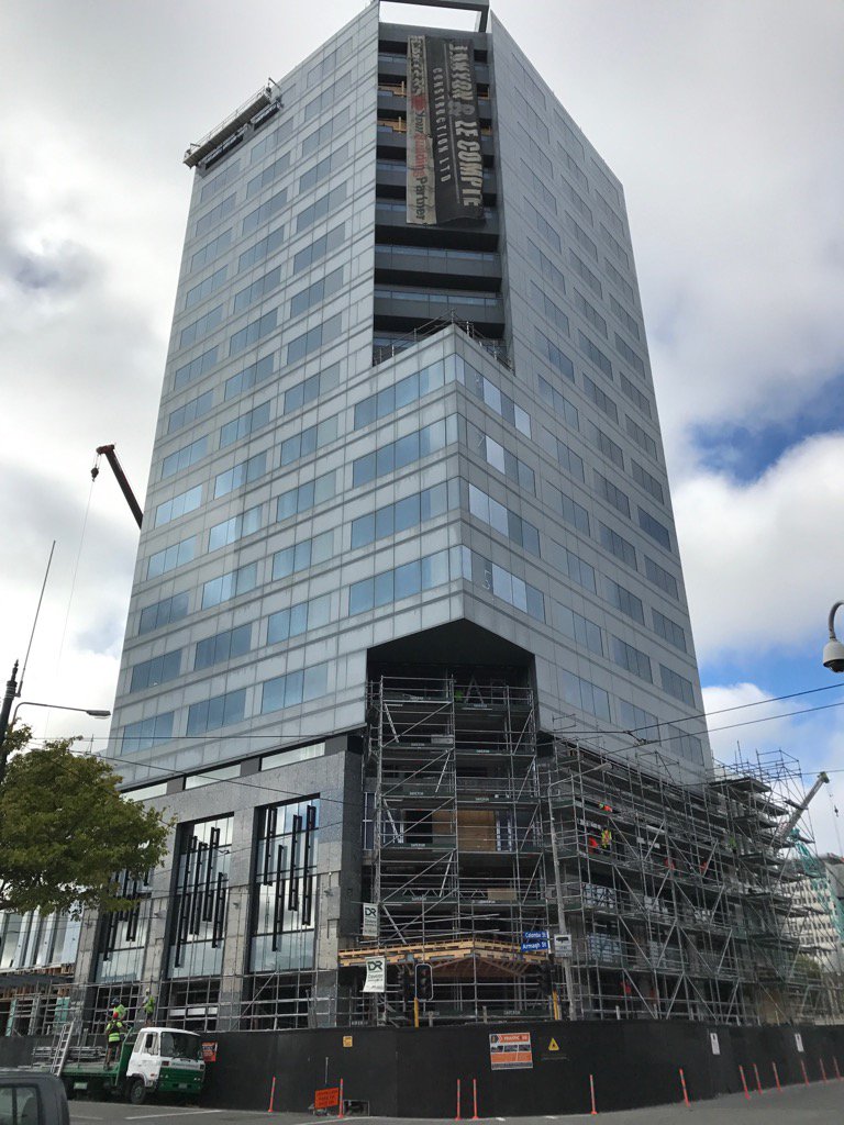 nzheadhunter's tweet photo. The old @Farrowjamieson Christchurch office is now going to be a crown plaza. #whoknew #postquake https://t.co/To6uMDLw5G