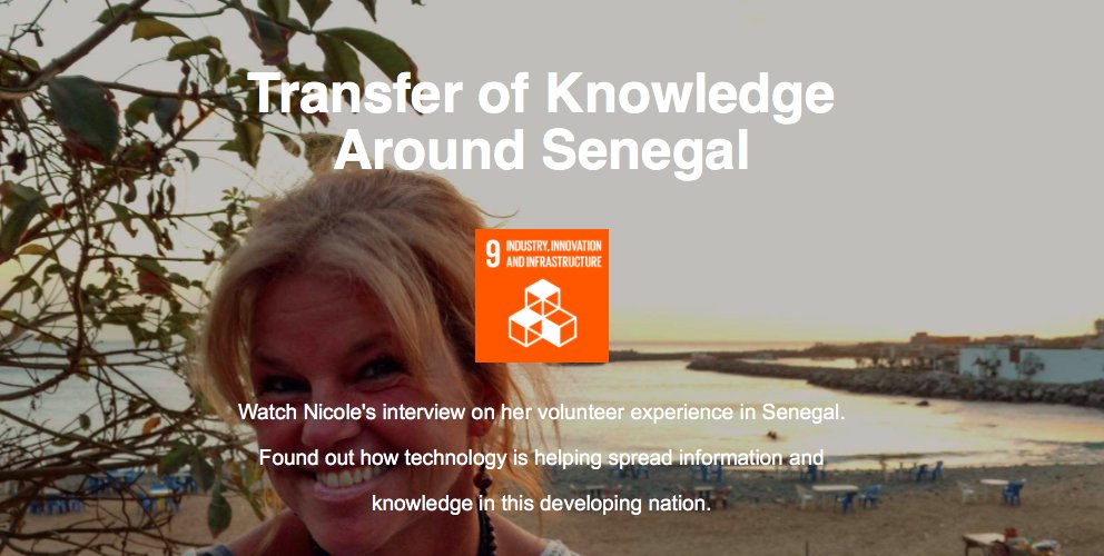Check out this week's #volunteer2030 story: Transfer of Knowledge Around #Senegal <a href="/CECI_Canada/">CECI</a> #Goal9 #SDGs - volunteer2030.org